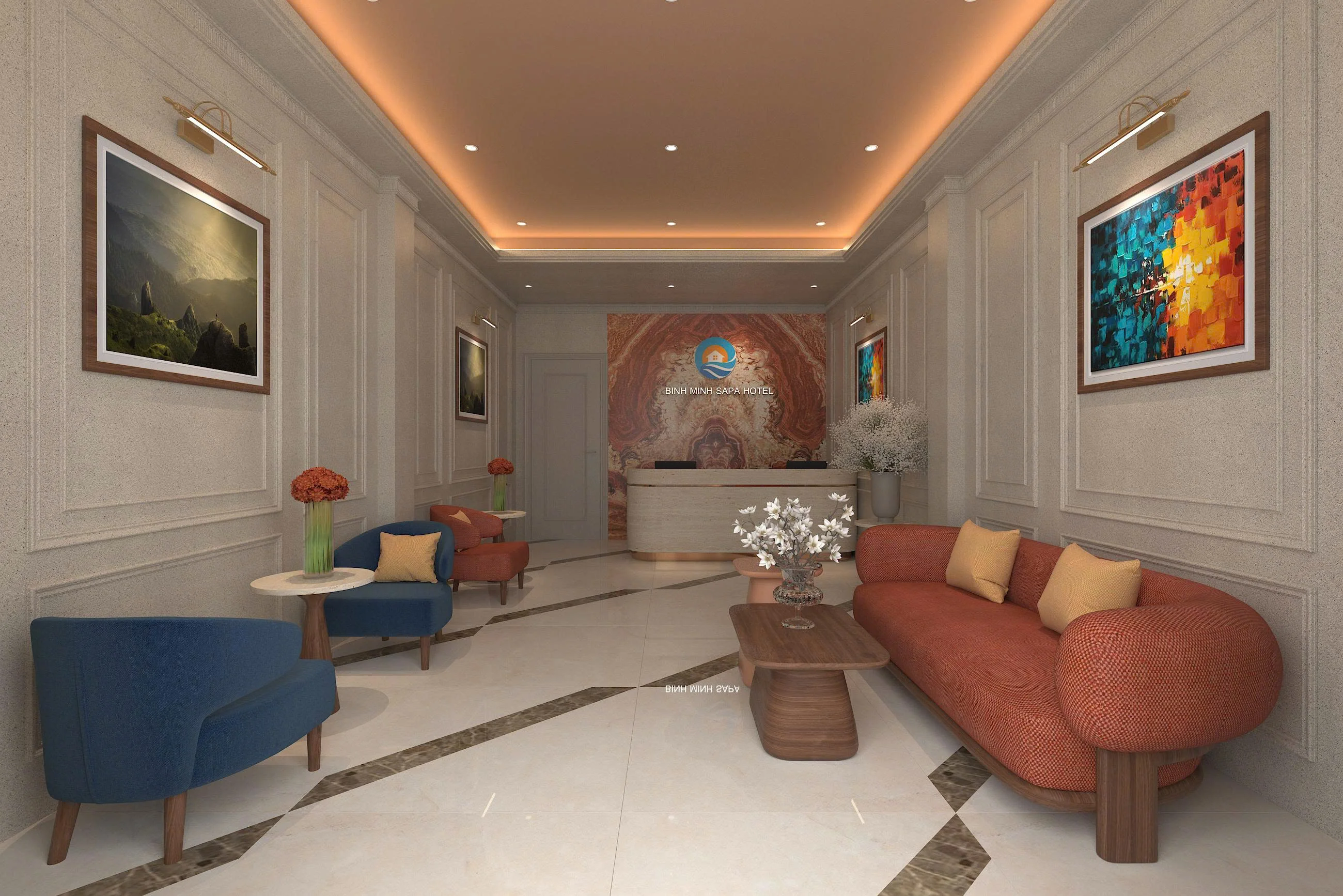 Cozy room interior