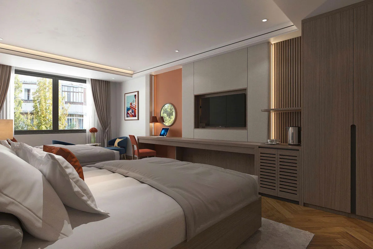 Deluxe Family With Garden and Rooftop view