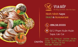 Ẩm thực Sapa có gì đặc sắc? Khám phá hương vị núi rừng tại Bình Minh